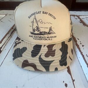 Camouflage Barnegat Bay Decoy and Baymen's Museum Tuckerton NJ Snapback Hat